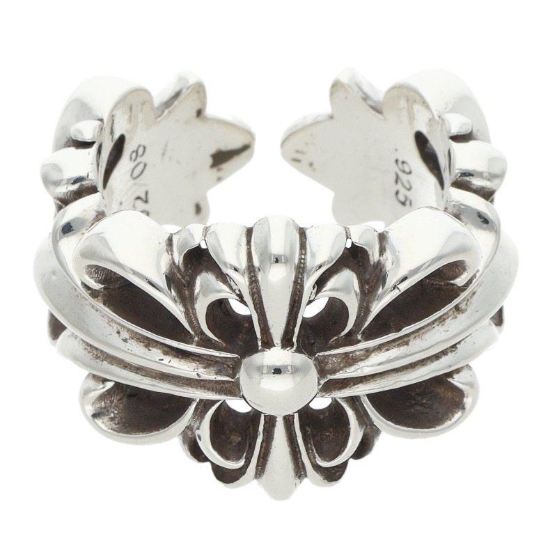 CHROME HEARTS（クロムハーツ） サイズ:22号 DBL FLRL CRS ダブル