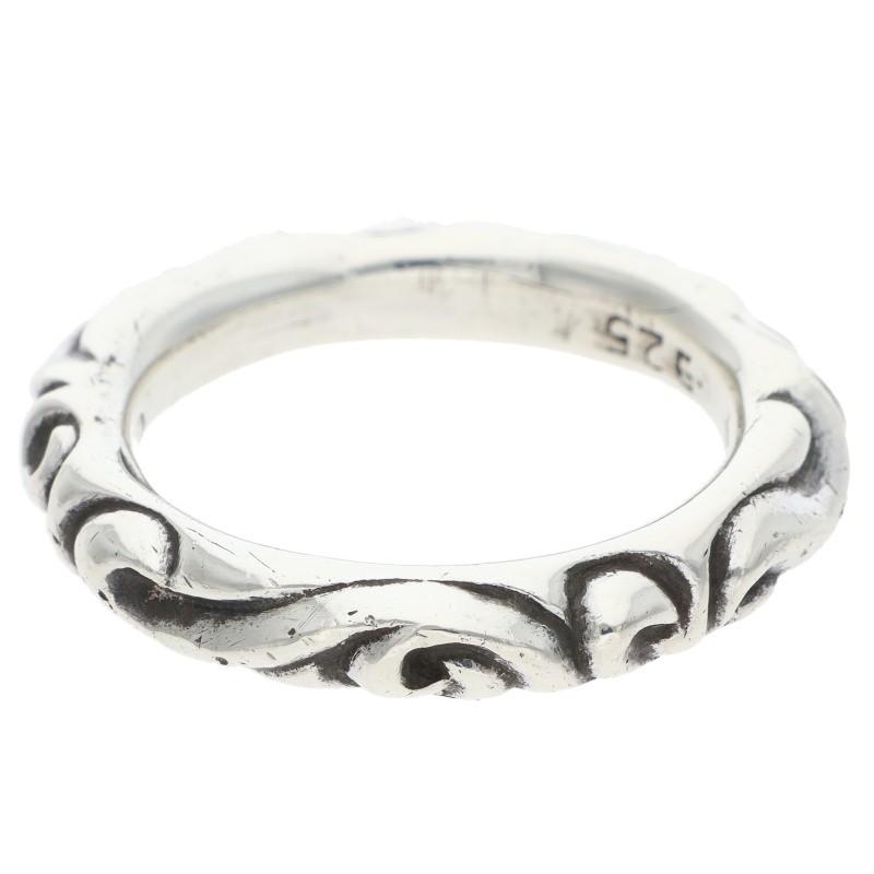 CHROME HEARTS（クロムハーツ） サイズ:20.5号 SCRL BAND スクロール