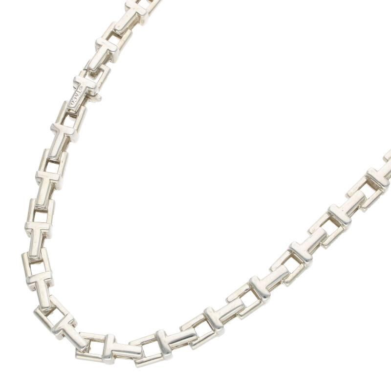 Sale 55 Off ティファニー ネックレス ティファニー Tiffany Co Sj02 中古 シルバーネックレス サイズ 18inch Tチェーン メンズアクセサリー