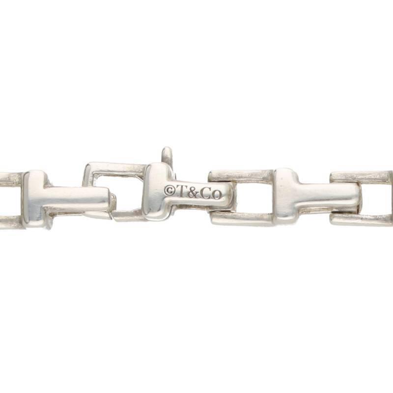 全商品オープニング価格 ティファニー Tiffany Co Tチェーン サイズ inch ナローシルバーネックレス 中古 Sb01 ネックレス ペンダント qhema Com