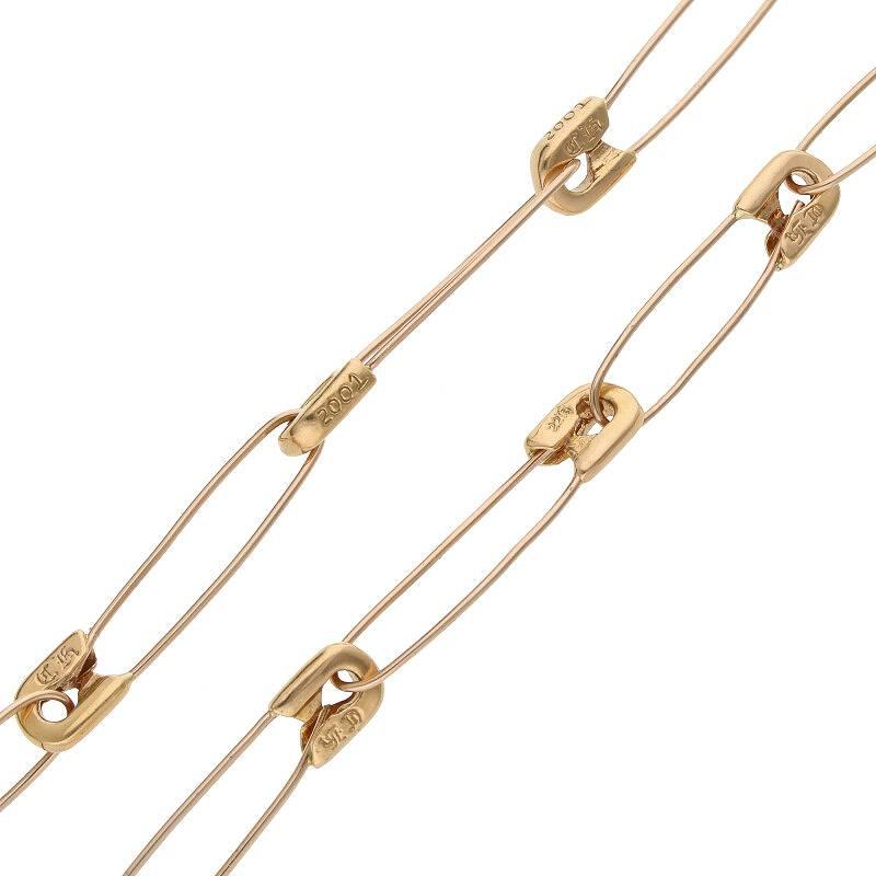 CHROME HEARTS クロムハーツ ネックレス 22K SAFETY PIN CHROME HEARTS クロムハーツ ネックレス 22K SAFETY PIN
