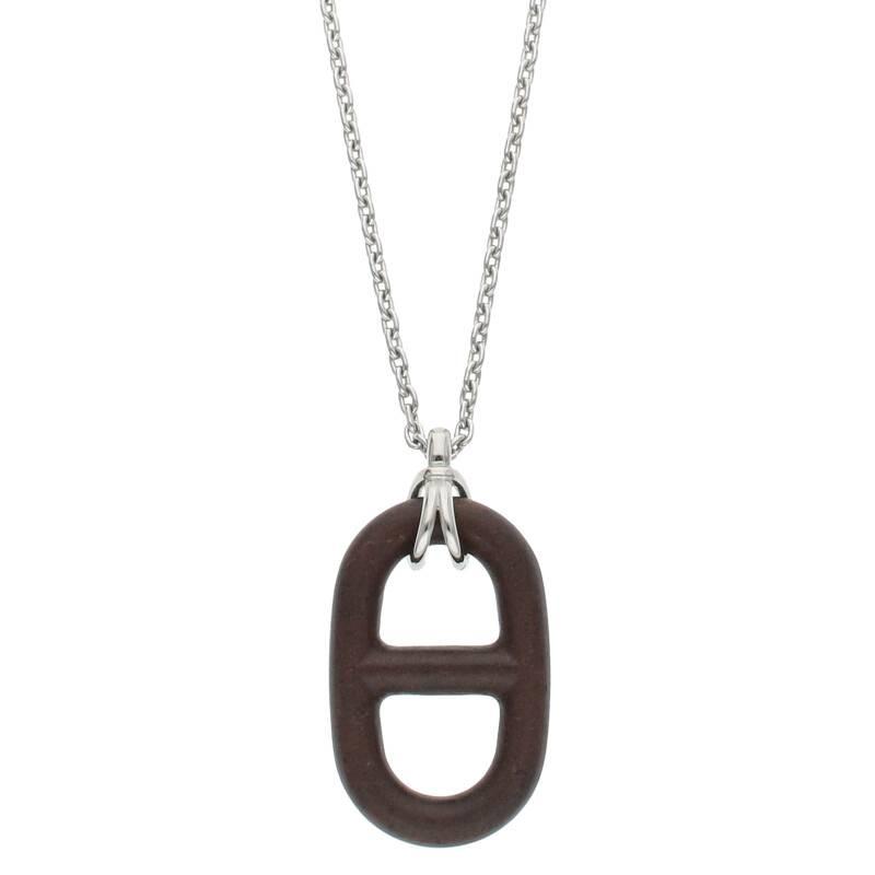 HERMES エルメス ネックレス シェーヌダンクルヴュルカニウム  