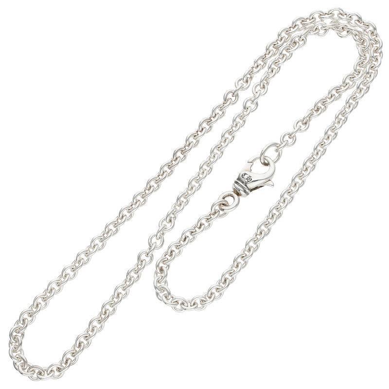 クロムハーツ Chrome Hearts NE CHAIN 20/NEチェーン20inch サイズ:20inch シルバーネックレス 中古 SS07｜rinkan｜02