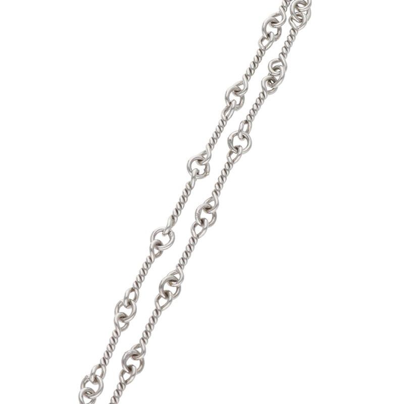 CHROME HEARTS クロムハーツ ネックレス 18KWG ツイストチェーン CHROME HEARTS クロムハーツ ネックレス 18KWG ツイストチェーン