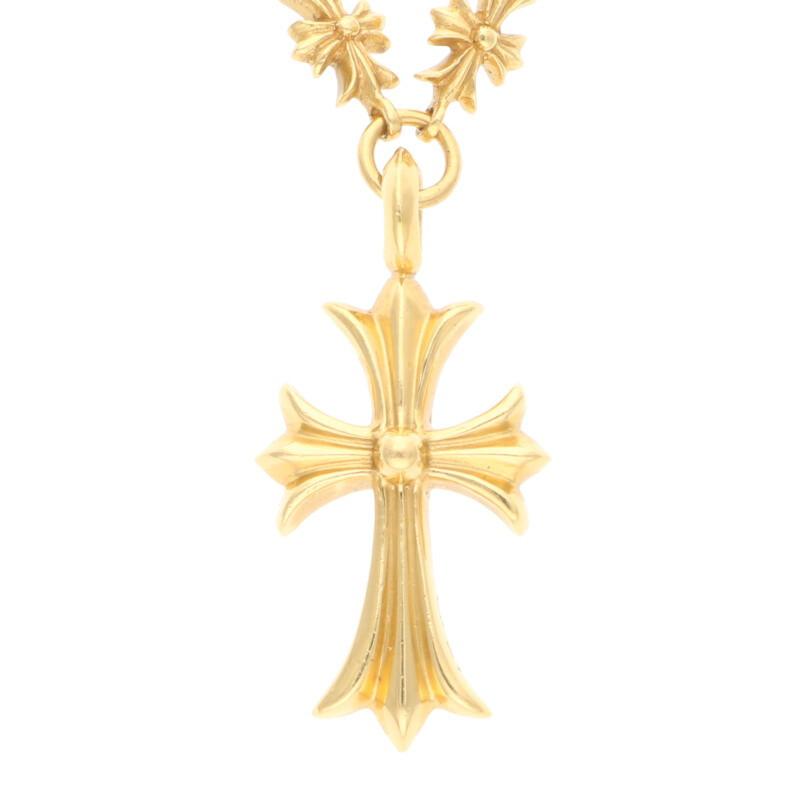 CHROME HEARTS クロムハーツ ネックレス 22K タイニーEファット CHROME HEARTS クロムハーツ ネックレス 22K タイニーEファット