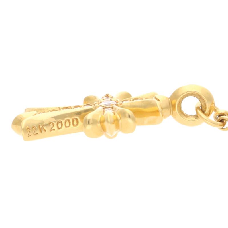 CHROME HEARTS クロムハーツ ネックレス 22K タイニーEファット CHROME HEARTS クロムハーツ ネックレス 22K タイニーEファット