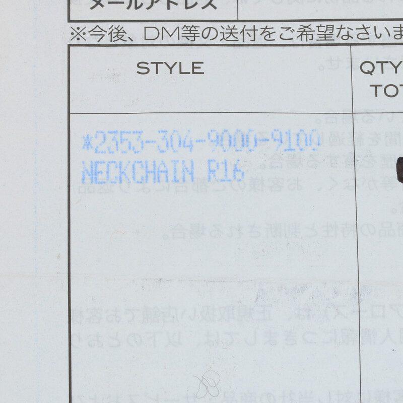 CHROME HEARTS クロムハーツ ネックレス サイズ:16inch CHROME HEARTS クロムハーツ ネックレス サイズ:16inch