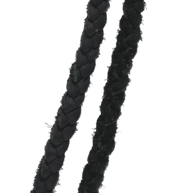 CHROME HEARTS クロムハーツ ネックレス LEATHER BRAID ボロ CHROME HEARTS クロムハーツ ネックレス LEATHER BRAID ボロ