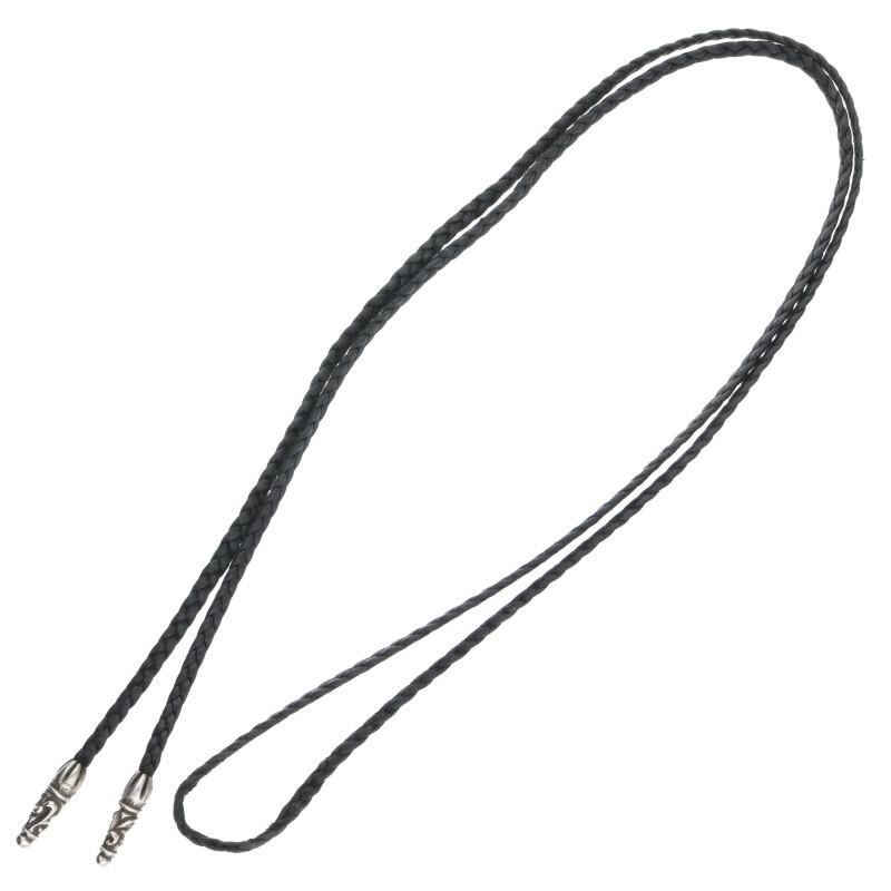 CHROME HEARTS クロムハーツ LEATHER BRAID スクロールレザー CHROME HEARTS クロムハーツ LEATHER BRAID スクロールレザー