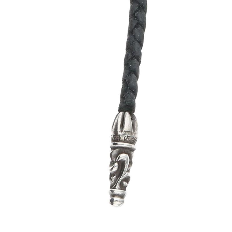CHROME HEARTS クロムハーツ LEATHER BRAID スクロールレザー CHROME HEARTS クロムハーツ LEATHER BRAID スクロールレザー