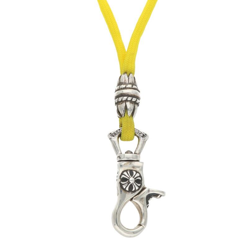 【中古】クロムハーツグラスホルダーネックレス クロムハーツ（Chrome Hearts）ペンダント アイウェア ループ CHプラス