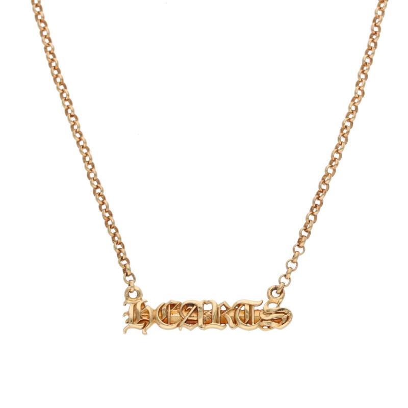 CHROME HEARTS（クロムハーツ） ネックレス サイズ:18inch 22K NKLC