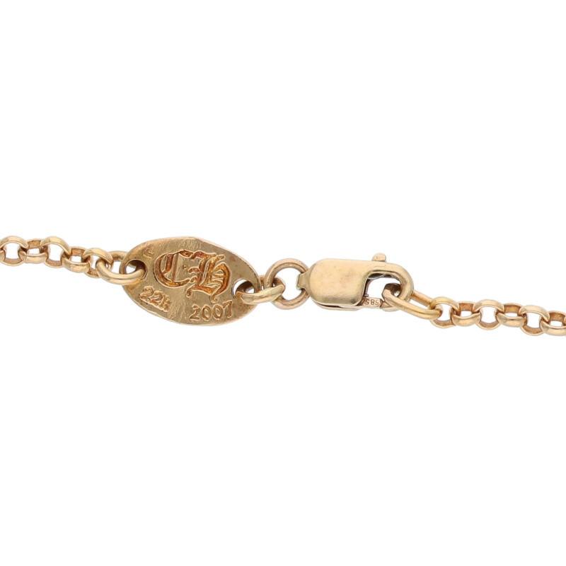CHROME HEARTS（クロムハーツ） ネックレス サイズ:18inch 22K NKLC