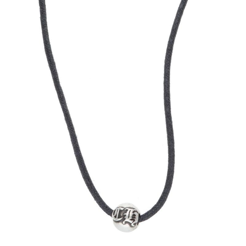 クロムハーツ　CHROMEHEARTS　コードネックレス　シルバービーズ　CH CHROME HEARTS（クロムハーツ） ネックレス CH BEAD CH梅田オープン