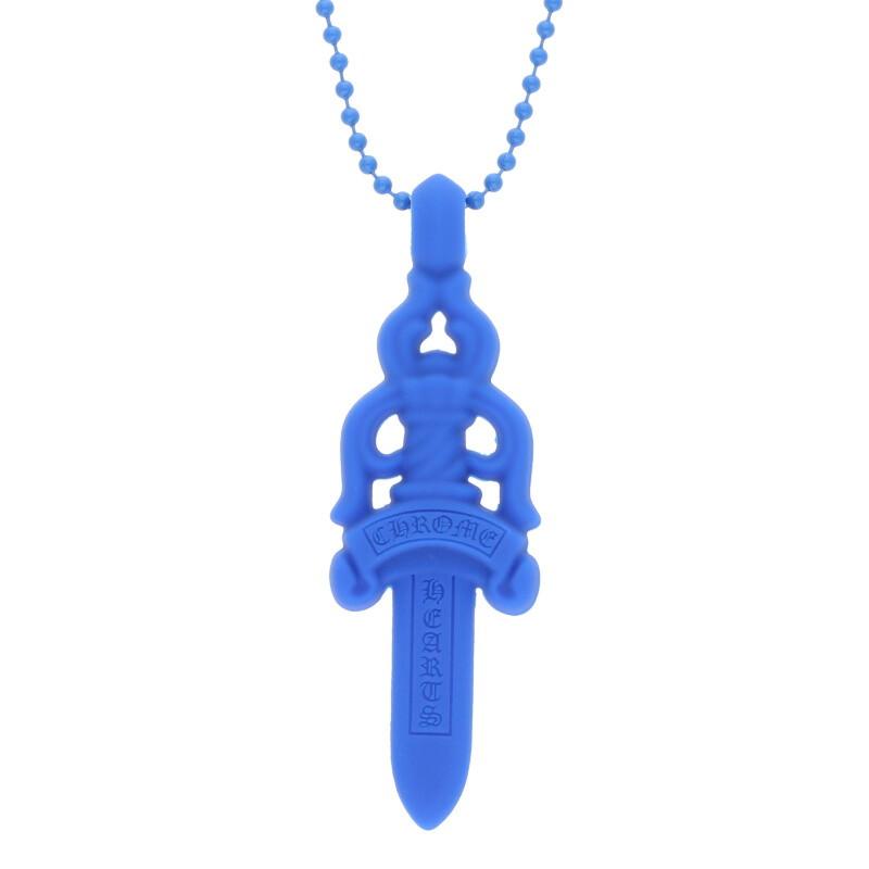 クロムハーツ RUBBER LARGE DAGGER シリコンラバーネックレス メンズ