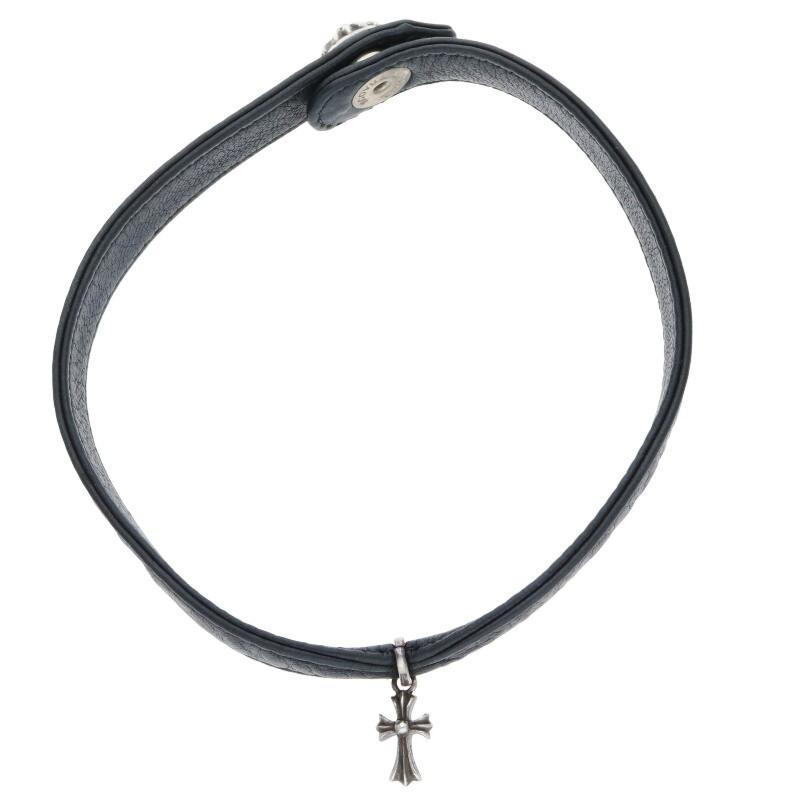 CHROME HEARTS（クロムハーツ） ネックレス ベイビーファット付レザー