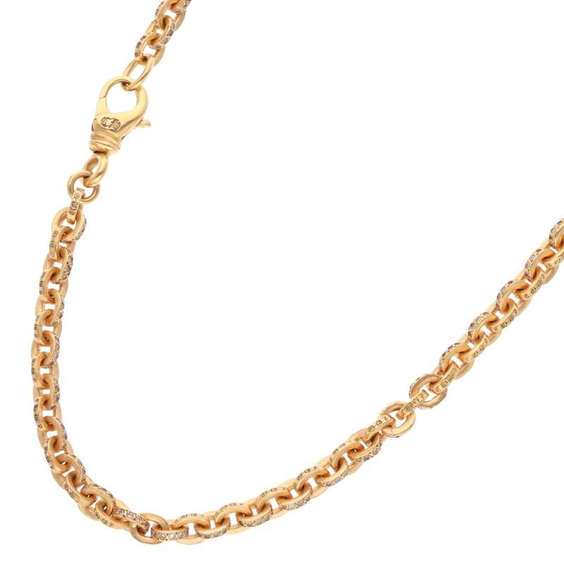 CHROME HEARTS（クロムハーツ） ネックレス 20inch 22K PAPER CHAIN 20