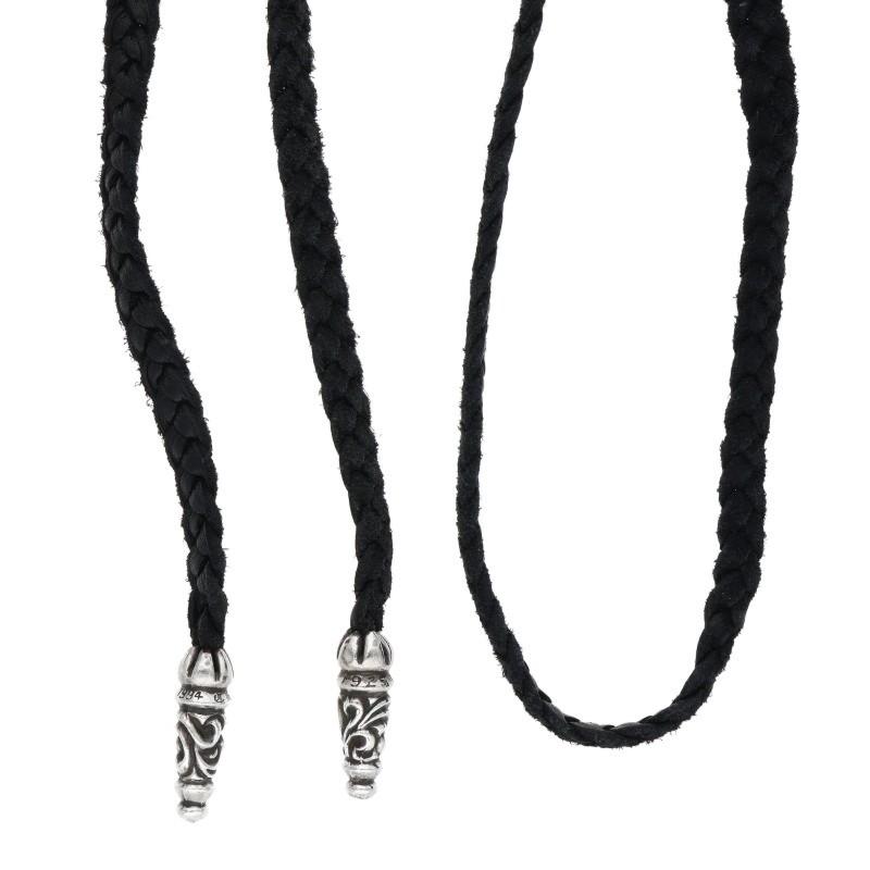 CHROME HEARTS（クロムハーツ） ネックレス LEATHER BRAID ラージ