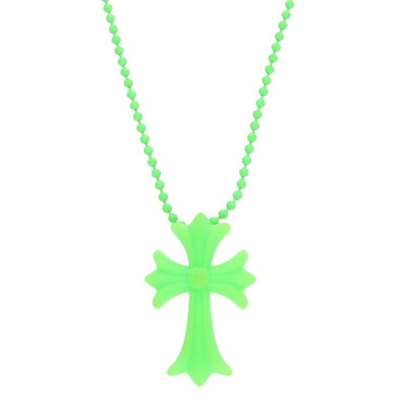 CHROME HEARTS（クロムハーツ） ネックレス FNO RUBBER CH CRS SML