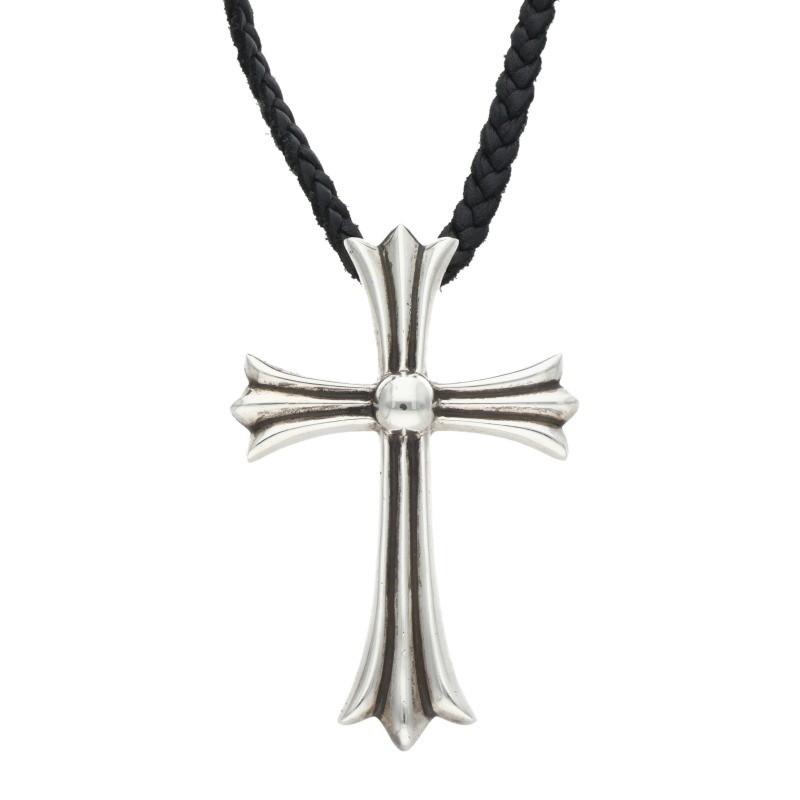 クロムハーツ CH CRS LG BC/ラージCHクロス Wボロチップ CHROME HEARTS（クロムハーツ） ネックレス CH CRS LG BC ラージCH