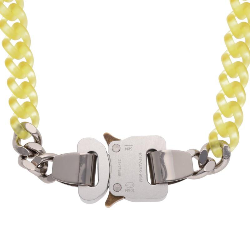 1017 ALYX 9SM ALYX アリクス バックル レザーチョーカー 1017 ALYX 9SM（アリクス） バックルチョーカーネックレス 中古 BS99