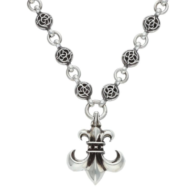 CHROME HEARTS（クロムハーツ） ネックレス サイズ:18inch #1 FLRLBL