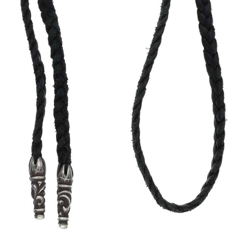 CHROME HEARTS（クロムハーツ） LEATHER BRAID スクロールレザー