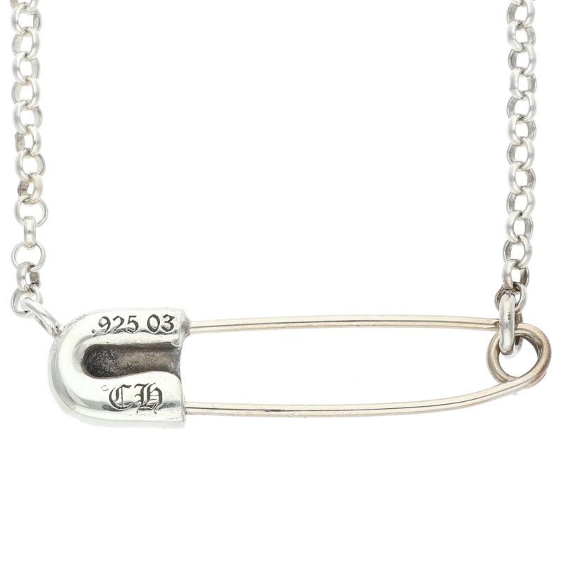 CHROME HEARTS（クロムハーツ） ネックレス サイズ:18inch SAFETY PIN 