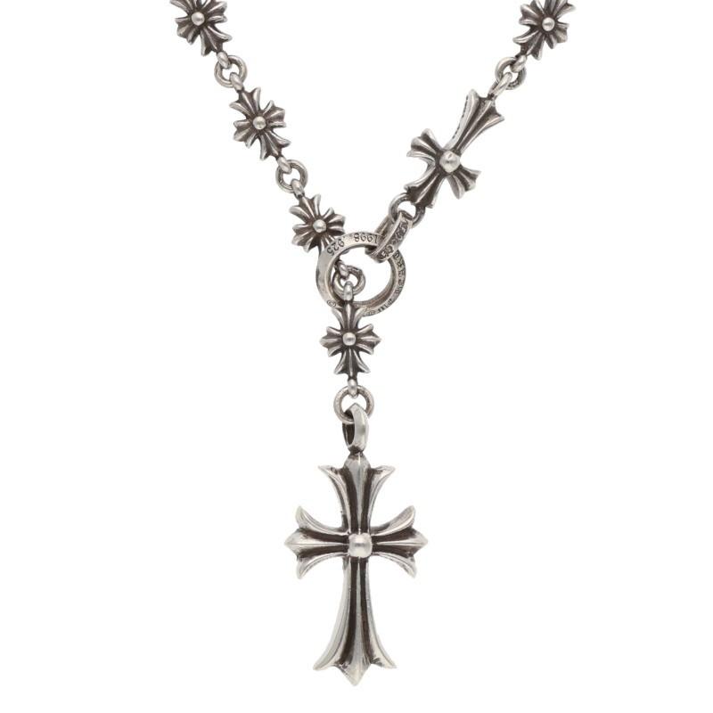 CHROME HEARTS（クロムハーツ） ネックレス CHKE CHN TNYE W CH CRS