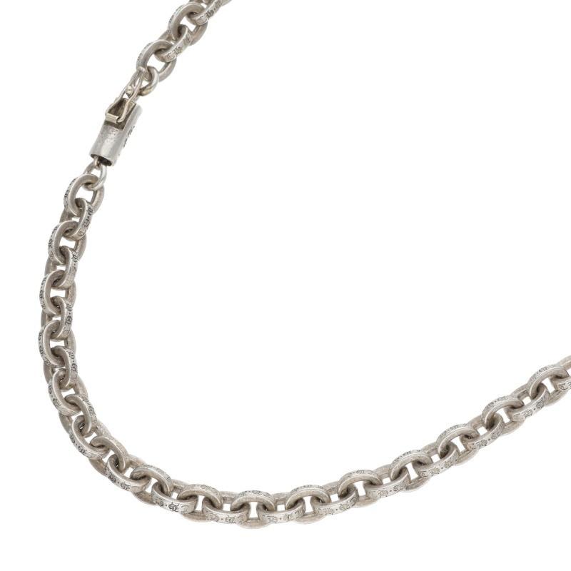 シルバー チェーン ネックレス　クロムハーツ CHROME HEARTS（クロムハーツ） ネックレス 20inch PAPER CHAIN 20