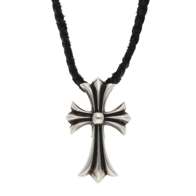 Chrome Hearts クロスネックレススモールCHクロスボロチップ CHROME HEARTS（クロムハーツ） ネックレス CH CRS SML BC スモールCH