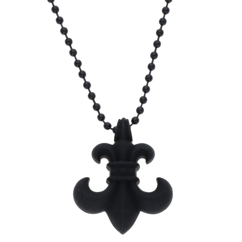 CHROME HEARTS ラバー ネックレス BSフレア CHROME HEARTS（クロムハーツ） RUBBER BS FLUER ラバーBSフレア