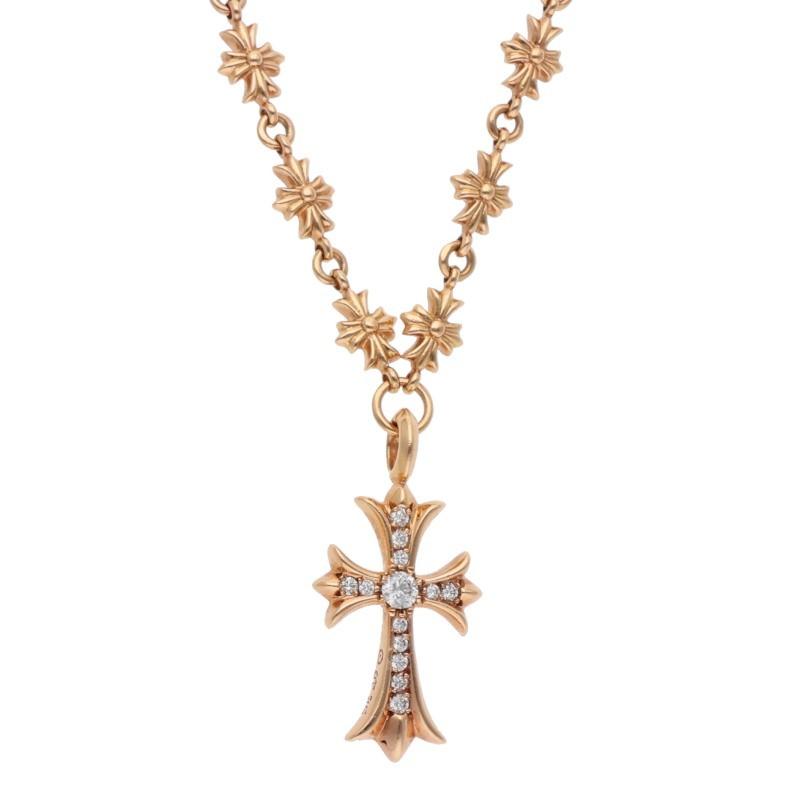 CHROME HEARTS（クロムハーツ） ネックレス 18inch 22K TNY E18 CRS 