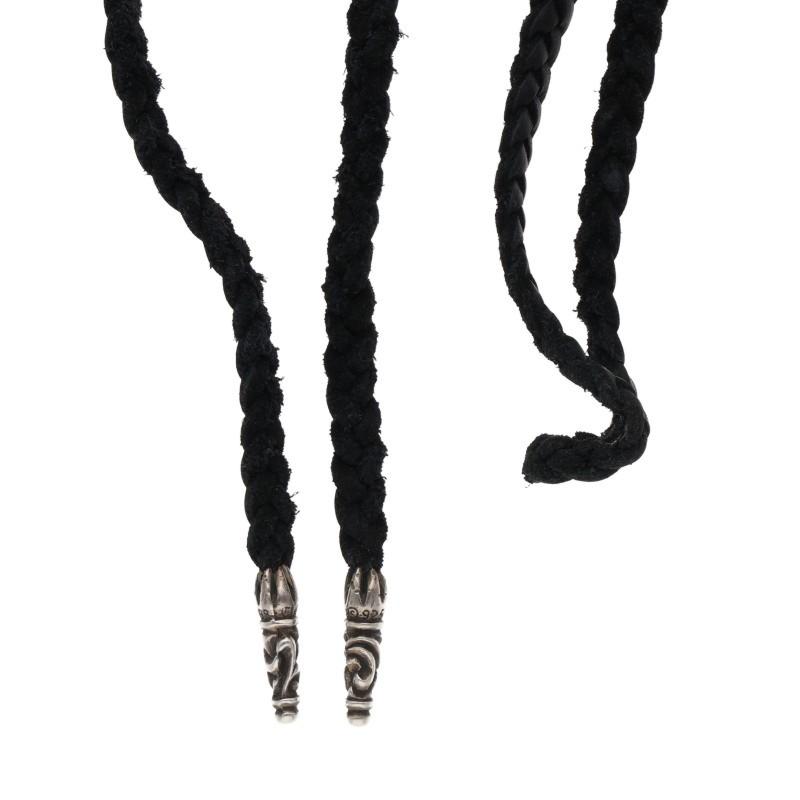 CHROME HEARTS（クロムハーツ） LEATHER BRAID スクロールレザー
