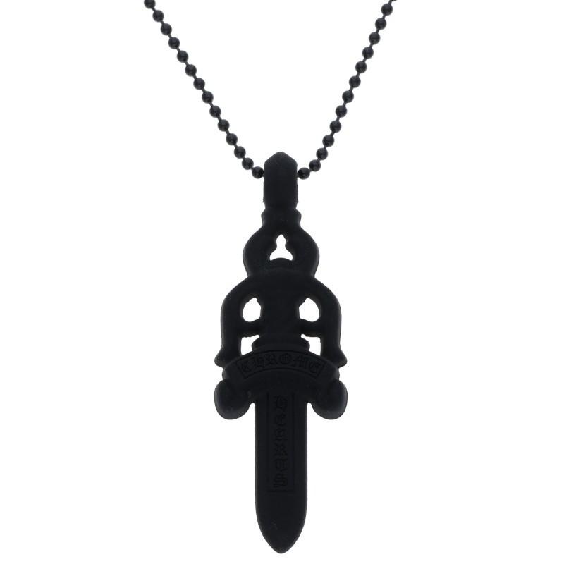 CHROME HEARTS（クロムハーツ） ネックレス RUBBER LARGE DAGGER 