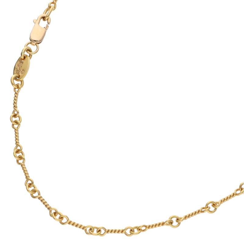 クロムハーツ　ツイストチェーン　22k 18インチ　【中古】 CHROME HEARTS（クロムハーツ） ネックレス 18inch 22K NECKCHAIN T18