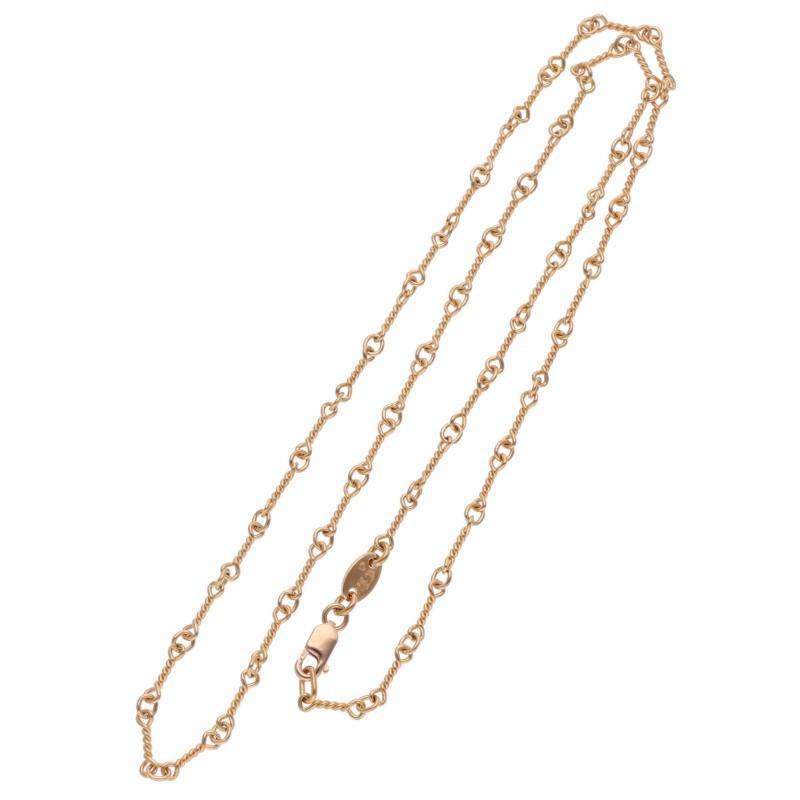 CHROME HEARTS（クロムハーツ） ネックレス 18inch 22K NECKCHAIN T18 