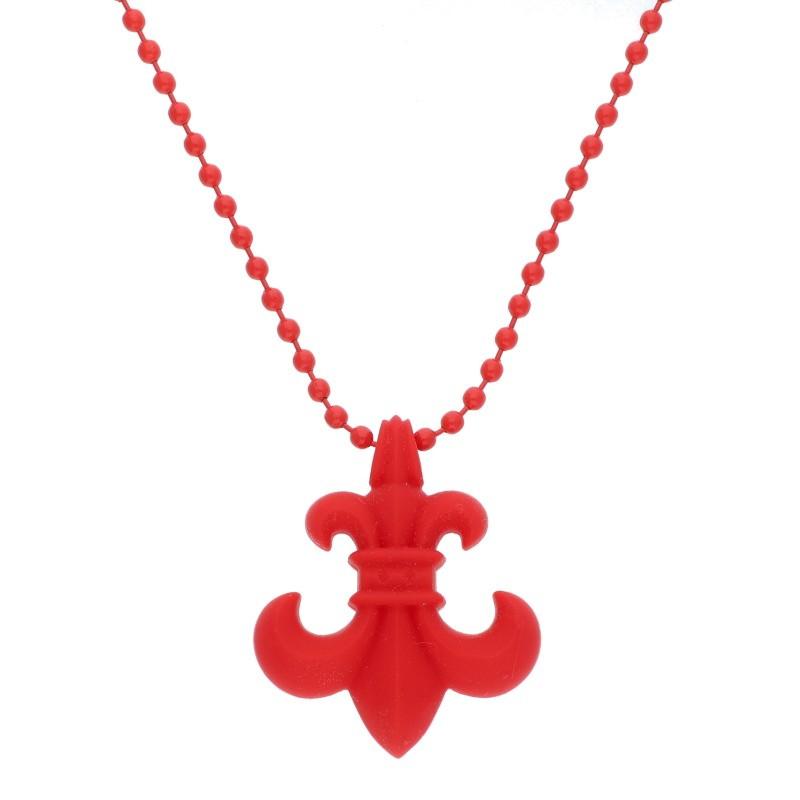 CHROME HEARTS（クロムハーツ） ネックレス RUBBER BS FLUER ラバー