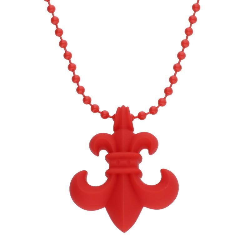 CHROME HEARTS（クロムハーツ） ネックレス RUBBER BS FLUER ラバー