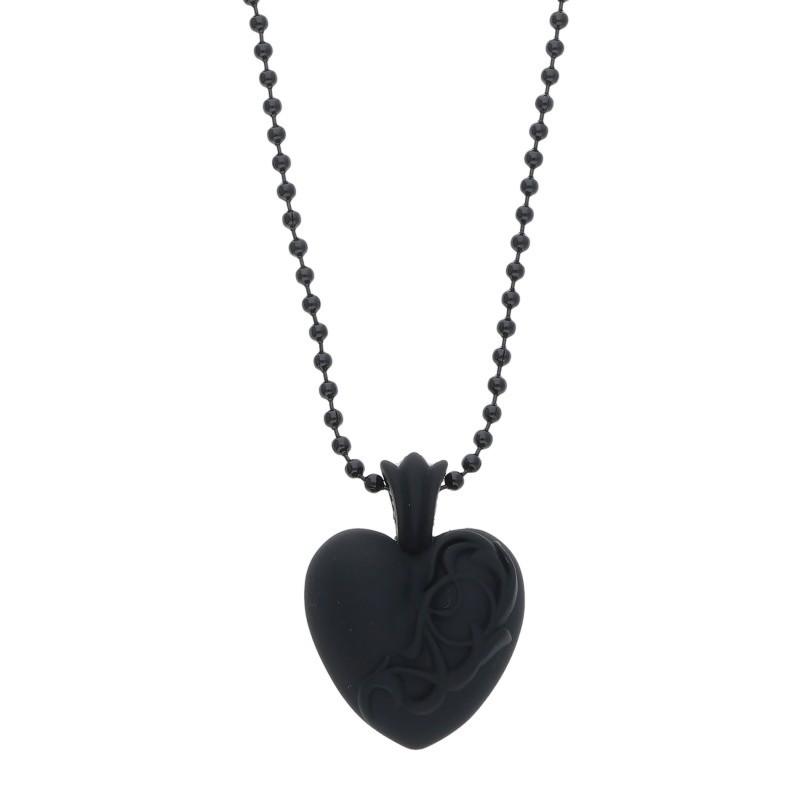 CHROME HEARTS（クロムハーツ） ネックレス RUBBER HEART ラバーハート 
