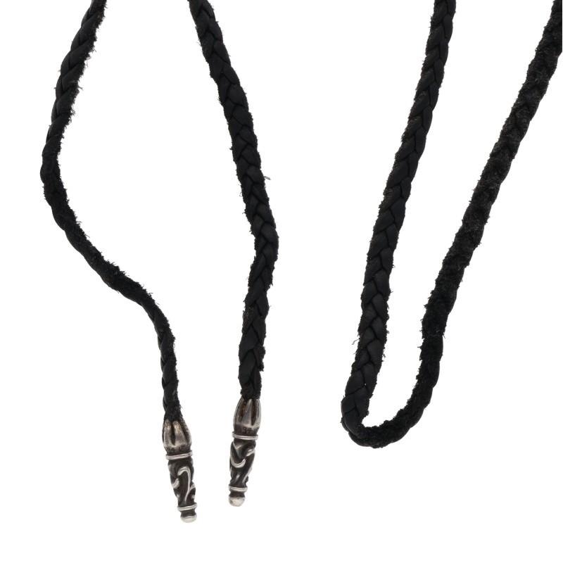 CHROME HEARTS（クロムハーツ） LEATHER BRAID スクロールレザー