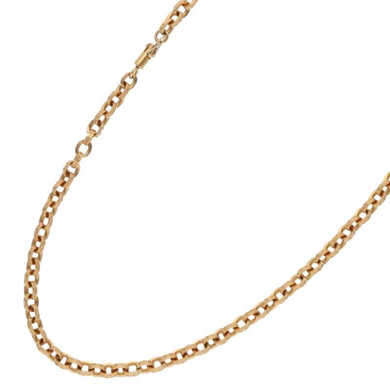 CHROME HEARTS（クロムハーツ） ネックレス 30inch 22K PAPER CHAIN 30