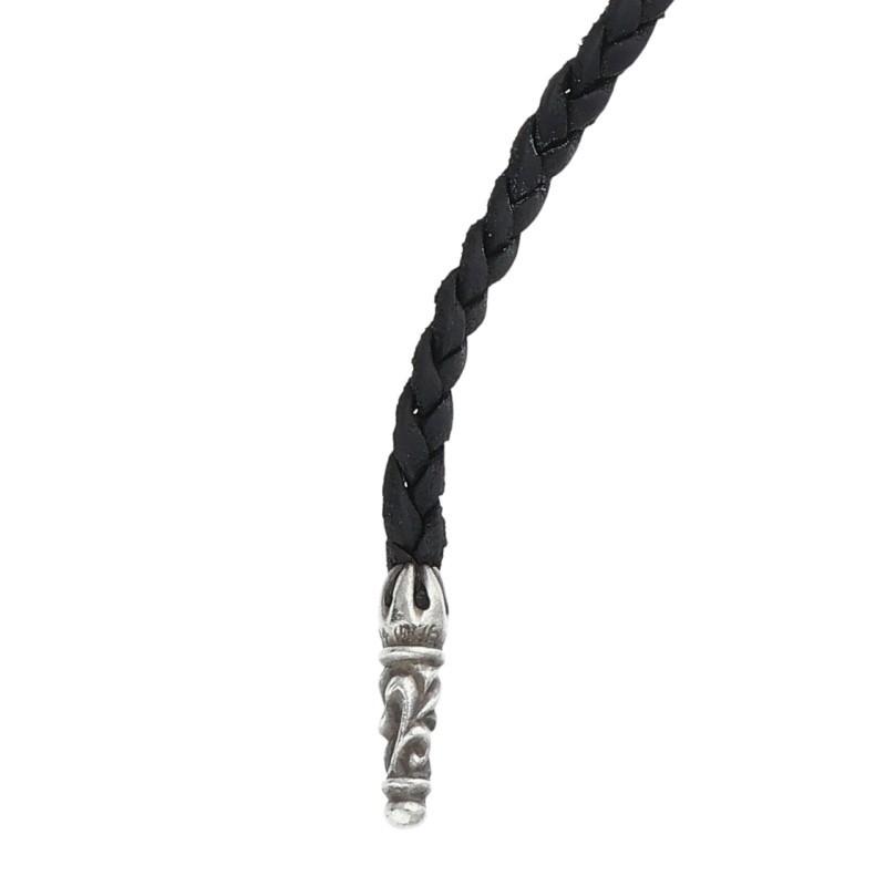 CHROME HEARTS（クロムハーツ） LEATHER BRAID スクロールレザー 
