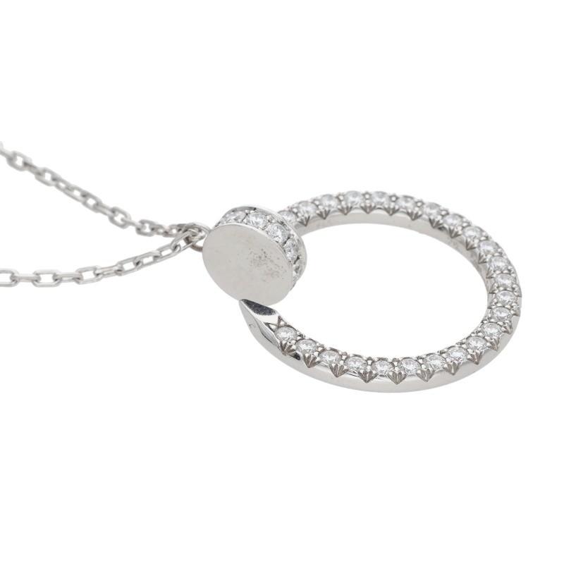 Cartier（カルティエ） JUSTE UN CLOU ジュストアンクル K18WG PAVE 