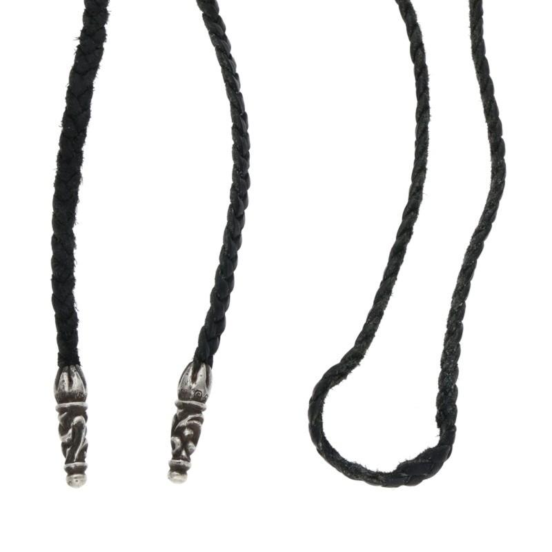 CHROME HEARTS（クロムハーツ） LEATHER BRAID スクロールレザー