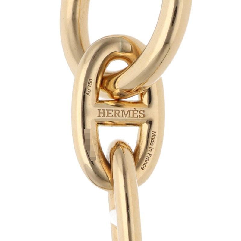 HERMES（エルメス） サイズ:MM 18K Chaine d'Ancre K18YG