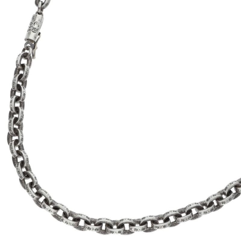 クロムハーツ  PAPER CHAIN 18/ペーパーチェーン18inch シルバーネックレス メンズ 18inch CHROME HEARTS（クロムハーツ） サイズ:18inch PAPER CHAIN 18