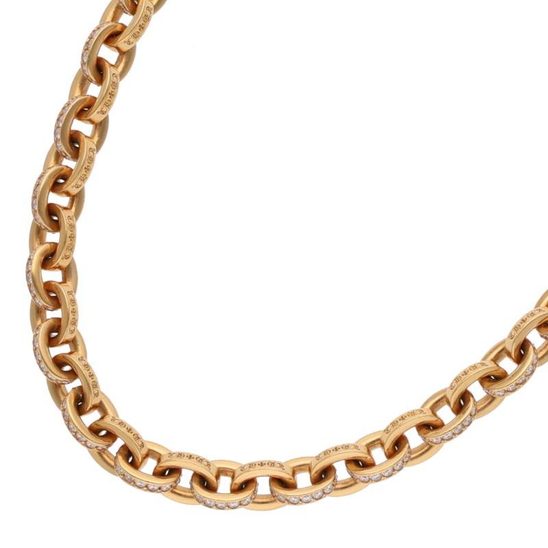 CHROME HEARTS（クロムハーツ） サイズ:20inch 22K PAPER CHAIN LRG