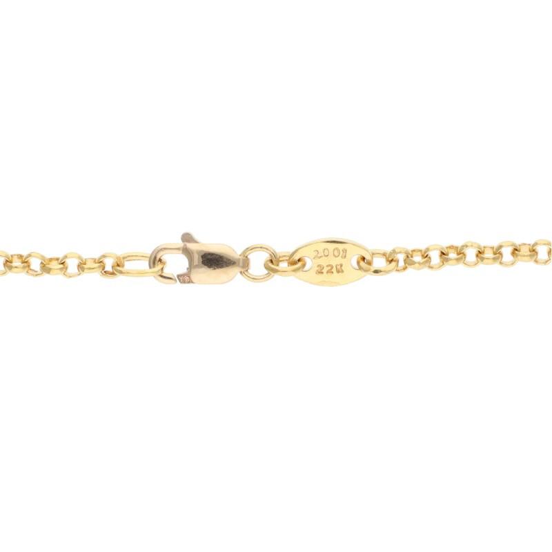CHROME HEARTS（クロムハーツ） サイズ:20inch 22K NECKCHAIN R20