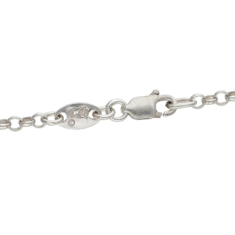クロムハーツ925シルバー ロールチェーン 18インチ（訳あり） CHROME HEARTS（クロムハーツ） サイズ:18inch NECKCHAIN R18 ロール